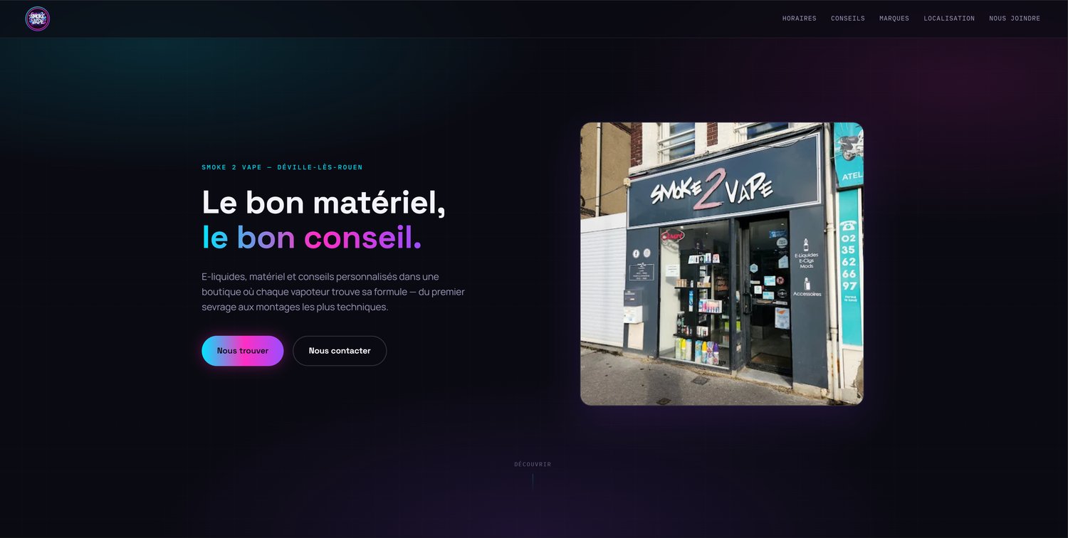 Smoke 2 Vape sur ordinateur
